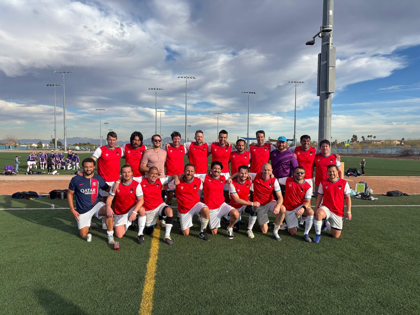 The Rovers at the King Cup in Las Vegas