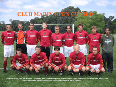 The team during the 2004 Open Cup